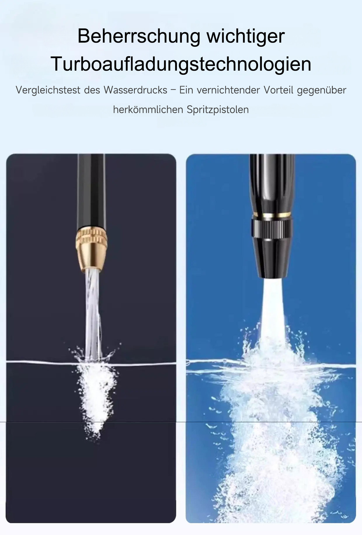 💥🚗 LETZTER TAG: 50 % RABATT ✨ Leistungsstarker Hochdruck-Sprüher für Autowäsche, Haus und Garten🚗