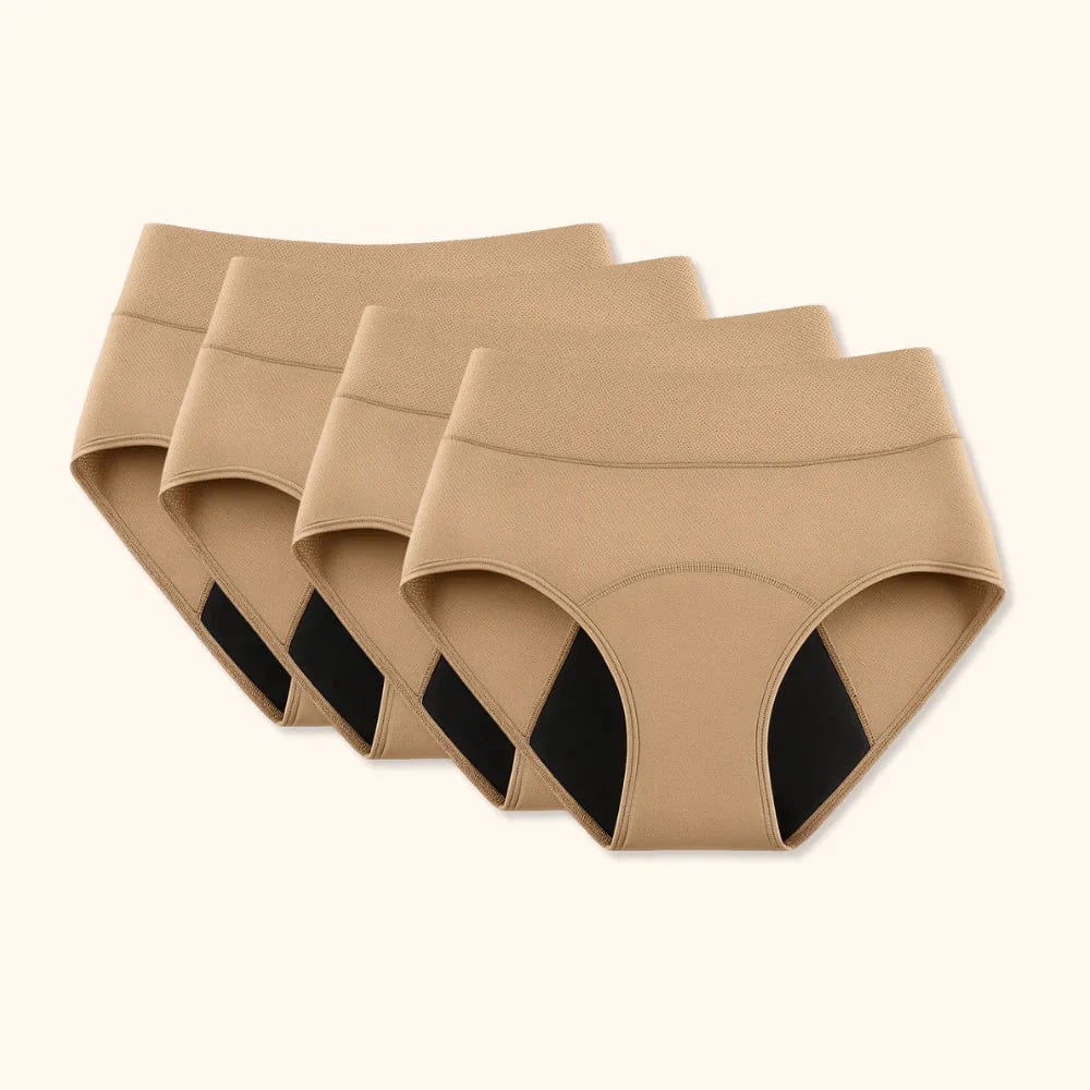 💖 50 % RABATT | 100 % auslaufsichere Unterwäsche 4er-Pack (Sag peinliche Momente und Sorgen Lebewohl)