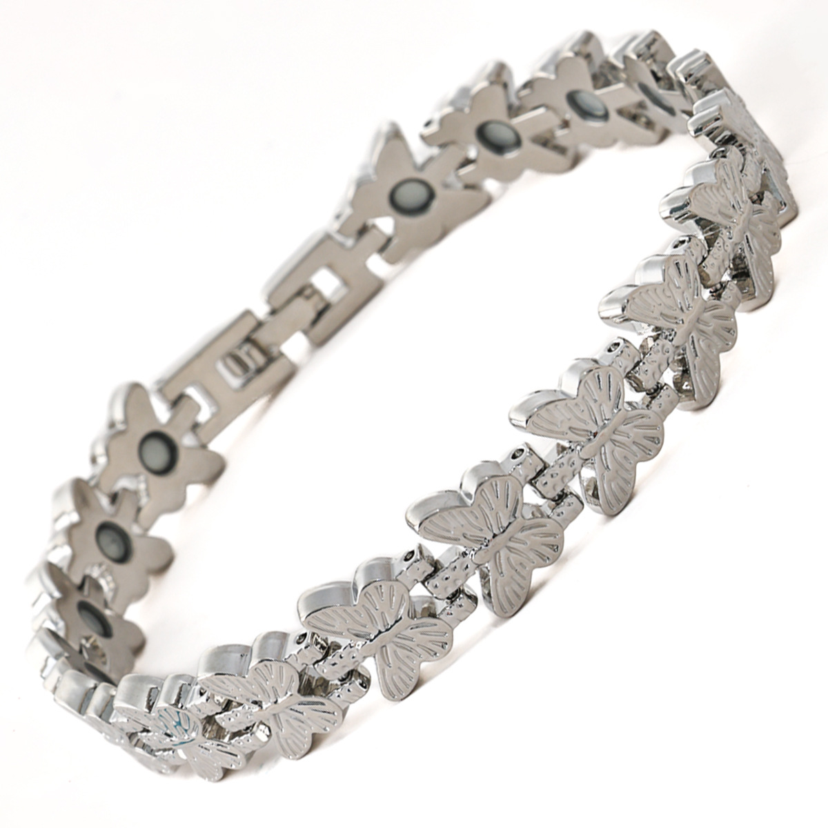 ✨❤️ Elegantes Kupfer-Magnetarmband mit 5-Elemente-Design 💎