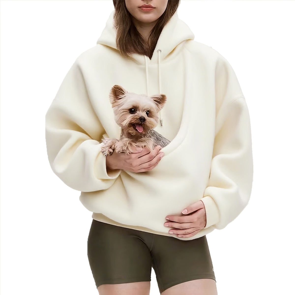 🐾💎 Kuschelige Fleece-Haustiertasche für gemeinsame Nähe – Warm & unterstützend für kleine Haustiere💎