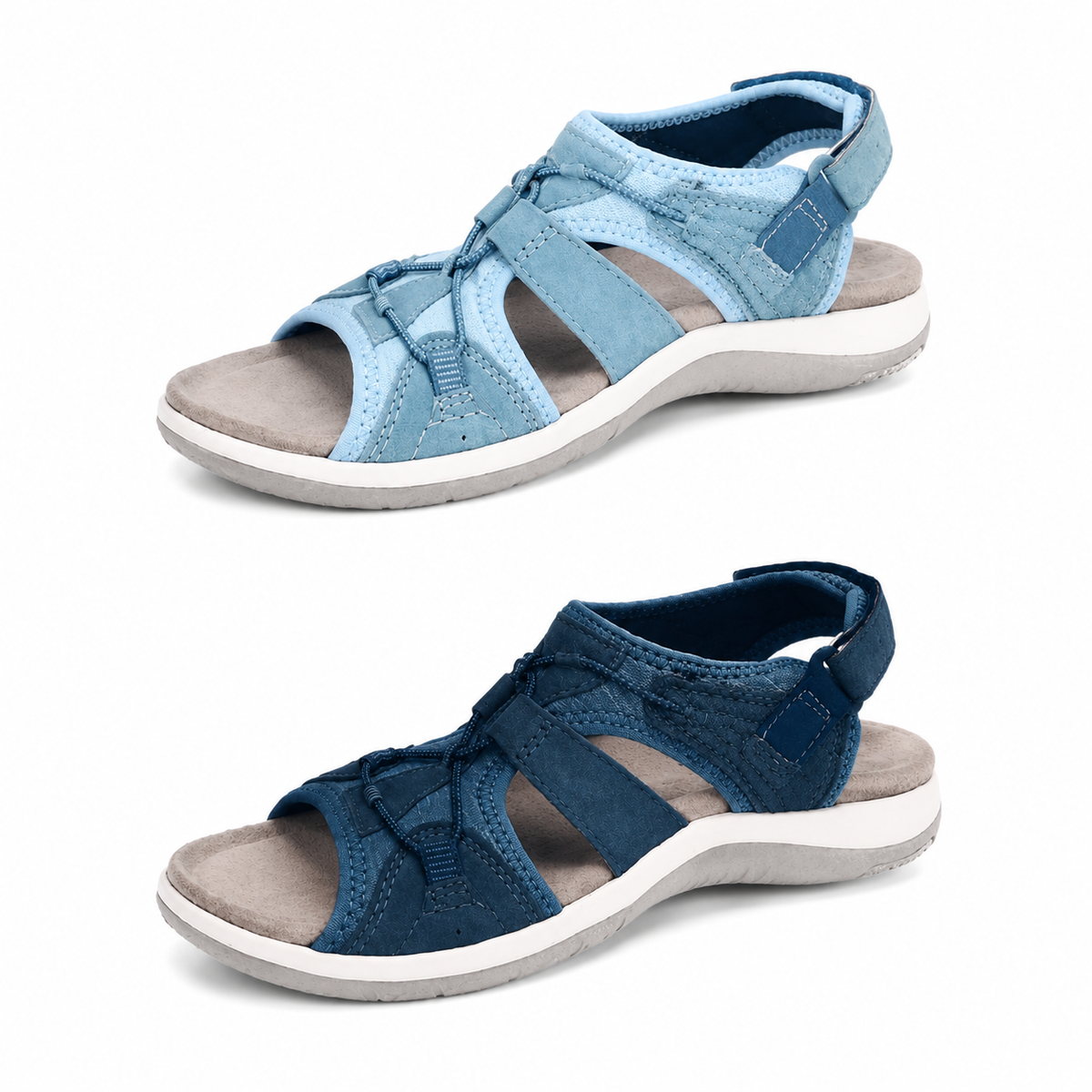 🔥 LETZTER TAG – 80 % RABATT ✨ Verstellbare orthopädische Diabetiker-Sandalen bei Fußdeformitäten, mit Fußgewölbeunterstützung und ganztägigem Komfort