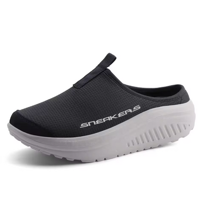 Sommeraktion 50 % Rabatt ❤️ Atmungsaktive Mule-Sneakers für Damen – Leichter Komfort mit Fußgewölbestütze