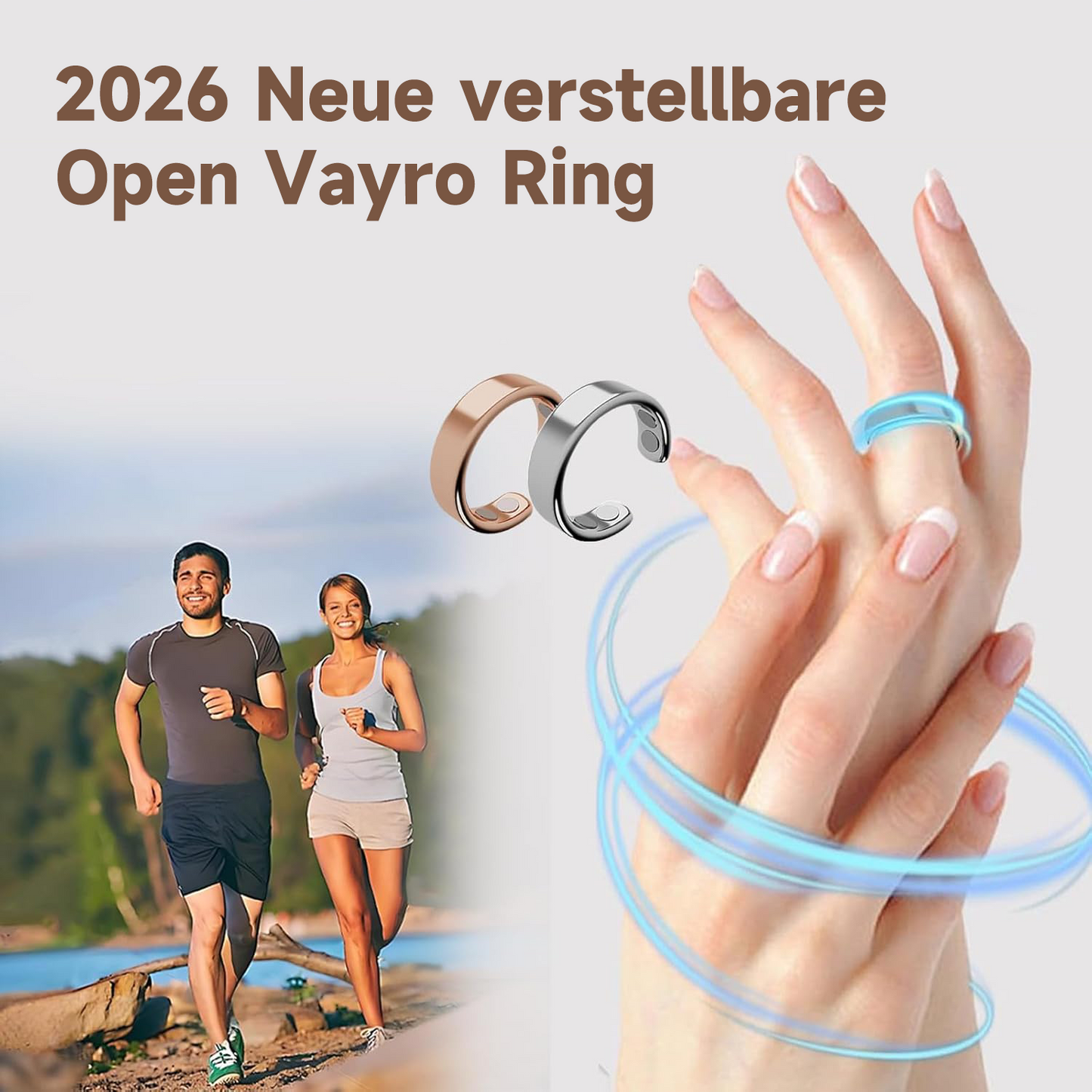 ❤️(LETZTER TAG SALE – 88 % RABATT)🍃🔥2026 Neue verstellbare  für Frauen und Männer, wasserbeständig💎