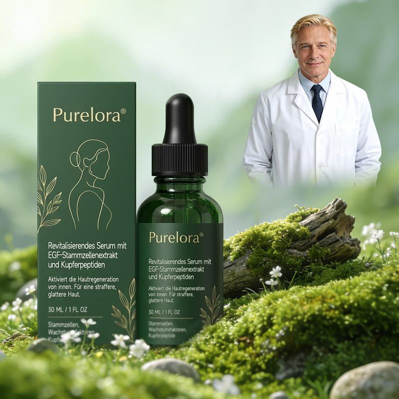 Purelora® Stammzellen-abgeleitetes EGF & Kupferpeptid-Aktivierungsserum (Aktiviert die Hauterneuerung von innen heraus für eine straffere, glattere Haut)（副本）