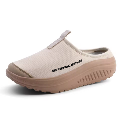 Sommeraktion 50 % Rabatt ❤️ Atmungsaktive Mule-Sneakers für Damen – Leichter Komfort mit Fußgewölbestütze