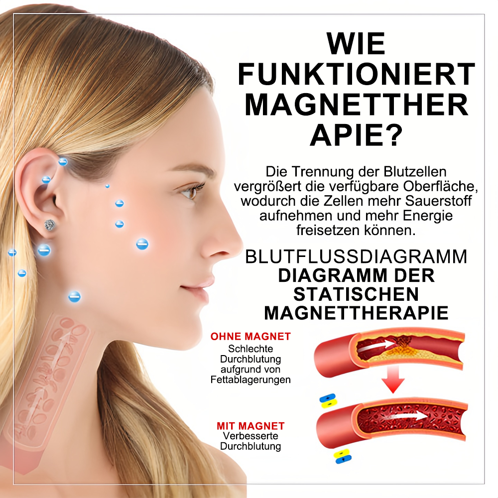 (🔥LETZTER TAG – 70 % RABATT) 🎉 Czticle® Histone Magnetologie Lymphvity Germanium-Ohrringe