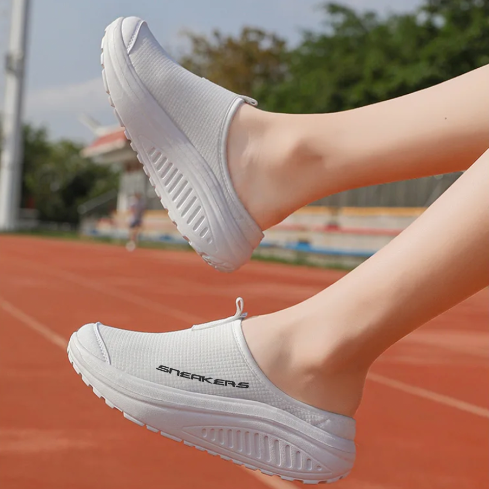 Sommeraktion 50 % Rabatt ❤️ Atmungsaktive Mule-Sneakers für Damen – Leichter Komfort mit Fußgewölbestütze