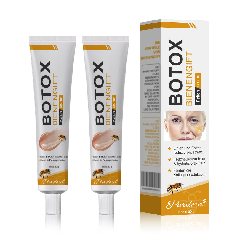 ✨Letzter Tag der Aktion: 70 % Rabatt - Purelora® Botox Bienenvenom Faltenentfernungscreme