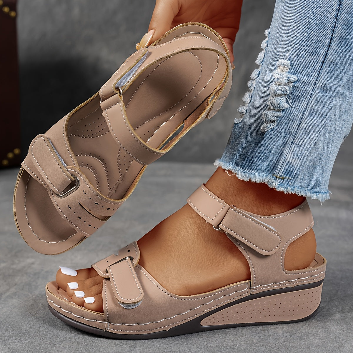 🔥 Letztes Tagesangebot: 90 % Rabatt 🔥 Orthopädische Damensandalen
