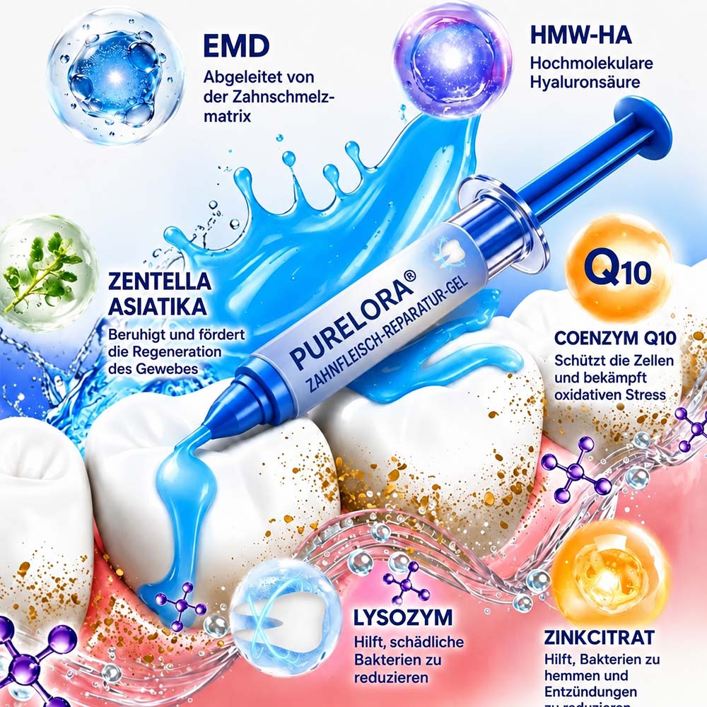 💎 Purelora® GumRevive Parodontal-Reparaturgel