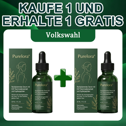 Purelora® Stammzellen-abgeleitetes EGF & Kupferpeptid-Aktivierungsserum (Aktiviert die Hauterneuerung von innen heraus für eine straffere, glattere Haut)（副本）