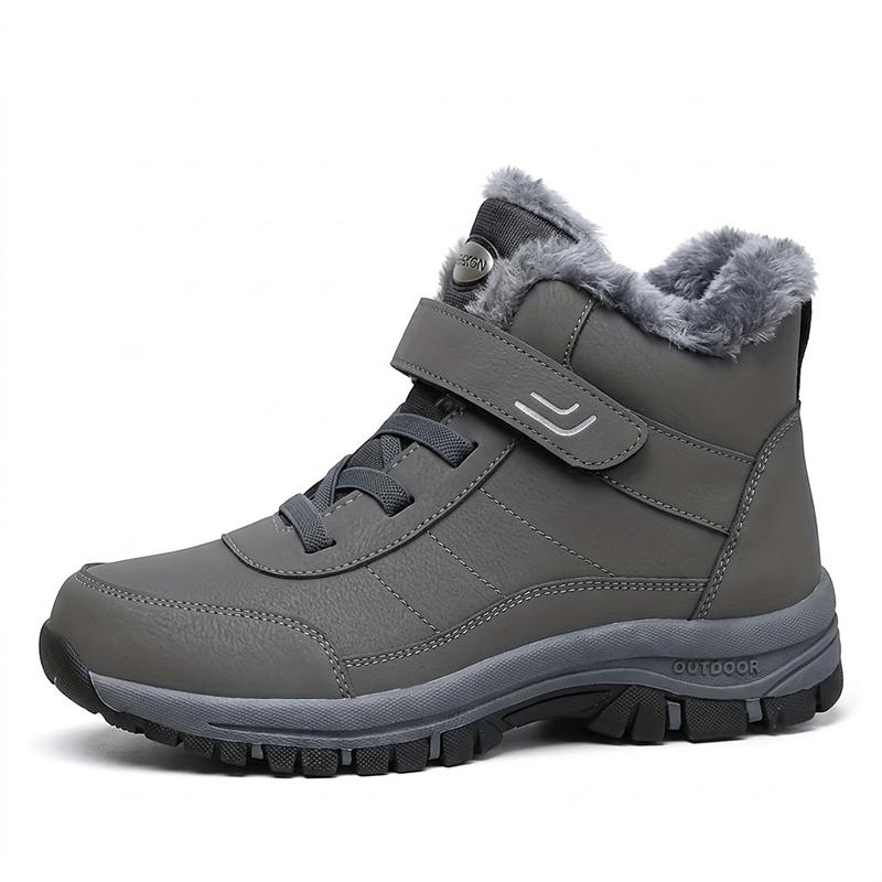 🔥 Bestseller 2026 – Nur heute: 80 % Rabatt🏆  Damen Winterstiefel mit warmem Plüschfutter, stabilisierendem Knöchelhalt & rutschfester Profilsohle