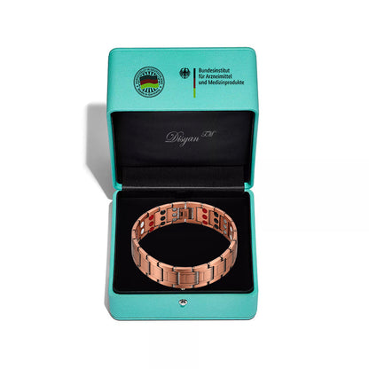 ✨❤️ Elegantes Kupfer-Magnetarmband mit 5-Elemente-Design 💎