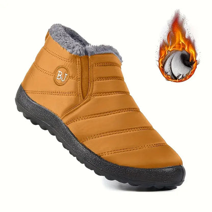 🦵 Letzter Tag – 50 % Rabatt – Bequeme, wasserdichte, rutschfeste und warme Damen-Schneestiefel