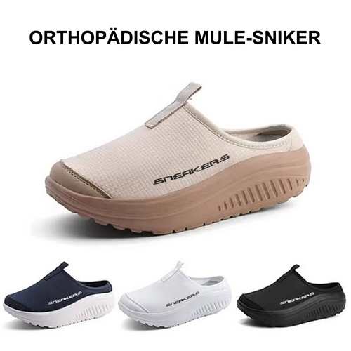 Sommeraktion 50 % Rabatt ❤️ Atmungsaktive Mule-Sneakers für Damen – Leichter Komfort mit Fußgewölbestütze