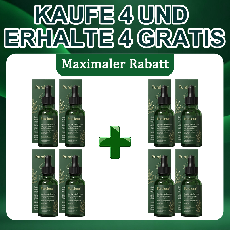 Purelora® Stammzellen-abgeleitetes EGF & Kupferpeptid-Aktivierungsserum (Aktiviert die Hauterneuerung von innen heraus für eine straffere, glattere Haut)（副本）