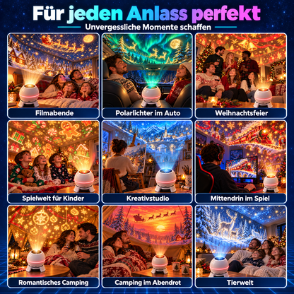 Offizieller Shop | 💖🎄 SCNDR® intelligenter holografischer Projektor (HD Smart Dynamic 5D)🎄