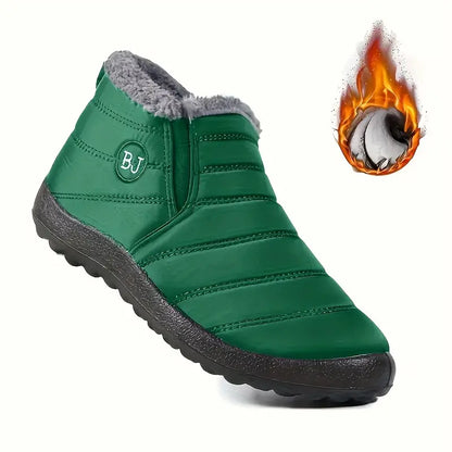 🦵 Letzter Tag – 50 % Rabatt – Bequeme, wasserdichte, rutschfeste und warme Damen-Schneestiefel
