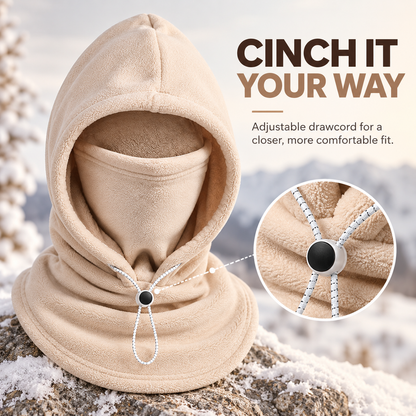 3-in-1 Winter-Fleece-Sturmhaube 🧣❄️ Warmer Schutz für Gesicht, Ohren & Hals（副本）