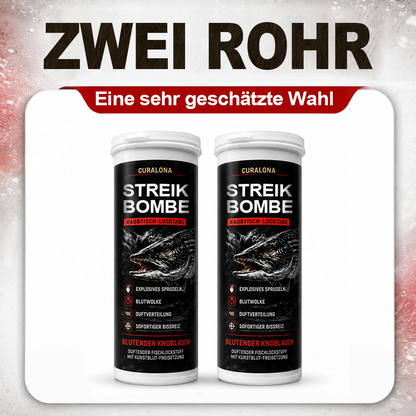 𝐎𝐟𝐟𝐢𝐳𝐢𝐞𝐥𝐥𝐞𝐫 𝐌𝐚𝐫𝐤𝐞𝐧𝐬𝐡𝐨𝐩 | ✅ Curalona® Strike Bombs — Neuer Köder für Süß- und Salzwasser, der blutet, sprudelt und große Raubfische anlockt