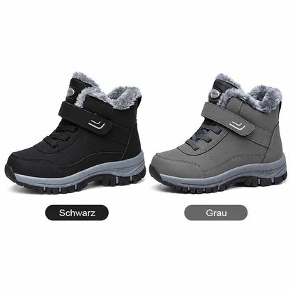 🔥 Bestseller 2026 – Nur heute: 80 % Rabatt🏆  Damen Winterstiefel mit warmem Plüschfutter, stabilisierendem Knöchelhalt & rutschfester Profilsohle