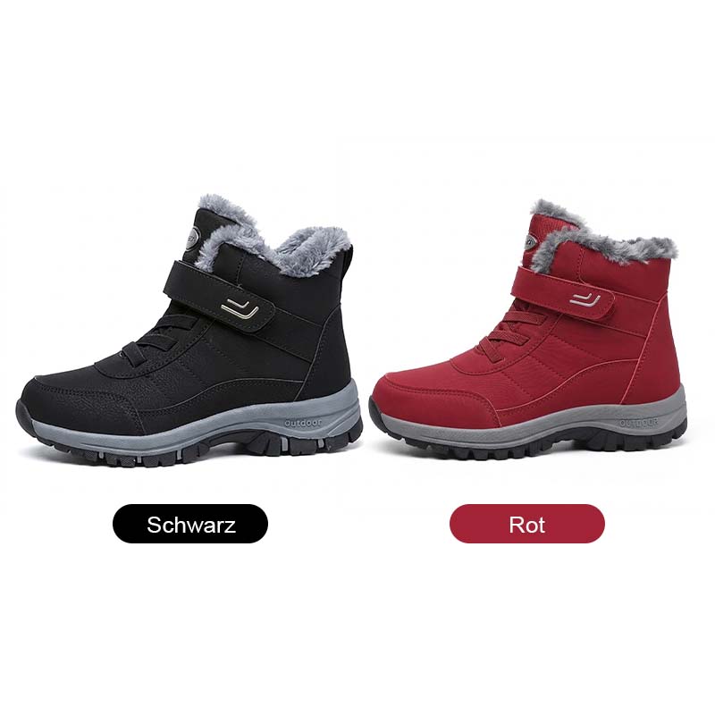🔥 Bestseller 2026 – Nur heute: 80 % Rabatt🏆  Damen Winterstiefel mit warmem Plüschfutter, stabilisierendem Knöchelhalt & rutschfester Profilsohle