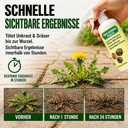 🔥2026 ANGEBOT – Schnell wirkendes natürliches Unkraut- & Grasvernichtungsspray