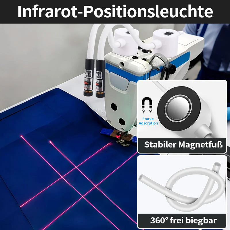 📢NEUJAHRSANGEBOT – Magnetische Positionierlaserleuchte für Nähmaschinen