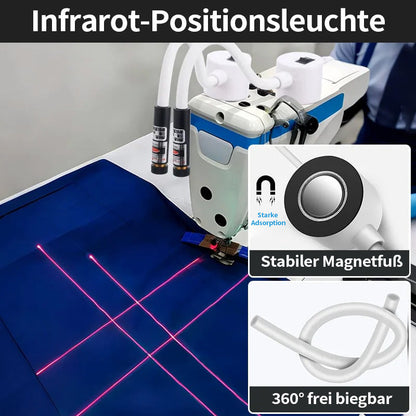 📢NEUJAHRSANGEBOT – Magnetische Positionierlaserleuchte für Nähmaschinen