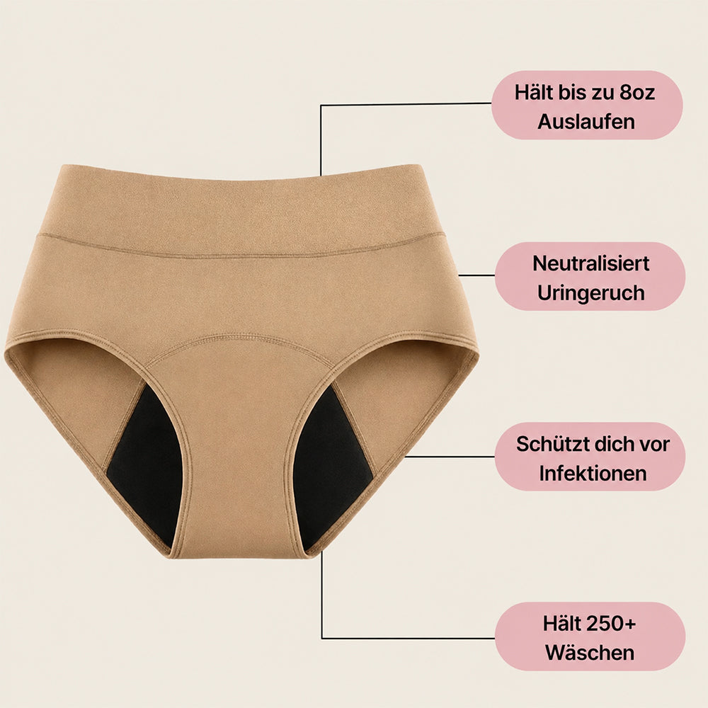 💖 50 % RABATT | 100 % auslaufsichere Unterwäsche 4er-Pack (Sag peinliche Momente und Sorgen Lebewohl)