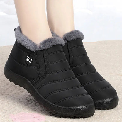 🦵 Letzter Tag – 50 % Rabatt – Bequeme, wasserdichte, rutschfeste und warme Damen-Schneestiefel