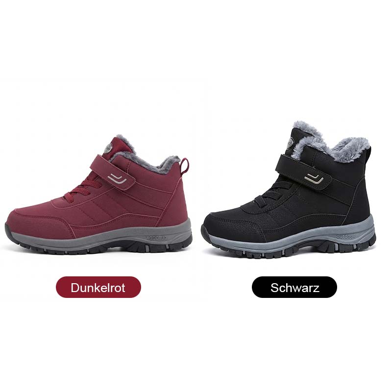 🔥 Bestseller 2026 – Nur heute: 80 % Rabatt🏆  Damen Winterstiefel mit warmem Plüschfutter, stabilisierendem Knöchelhalt & rutschfester Profilsohle