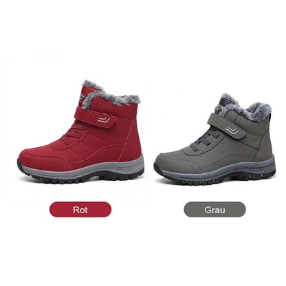 🔥 Bestseller 2026 – Nur heute: 80 % Rabatt🏆  Damen Winterstiefel mit warmem Plüschfutter, stabilisierendem Knöchelhalt & rutschfester Profilsohle