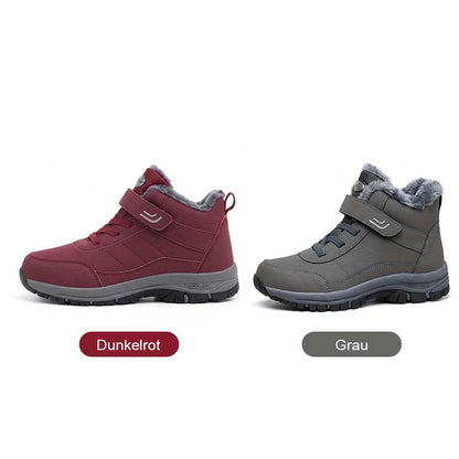 🔥 Bestseller 2026 – Nur heute: 80 % Rabatt🏆  Damen Winterstiefel mit warmem Plüschfutter, stabilisierendem Knöchelhalt & rutschfester Profilsohle
