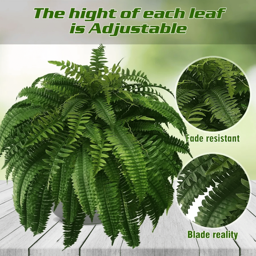 ❤️Last Day 75% OFF--UV Resistant Lifelike Artificial Boston Fern