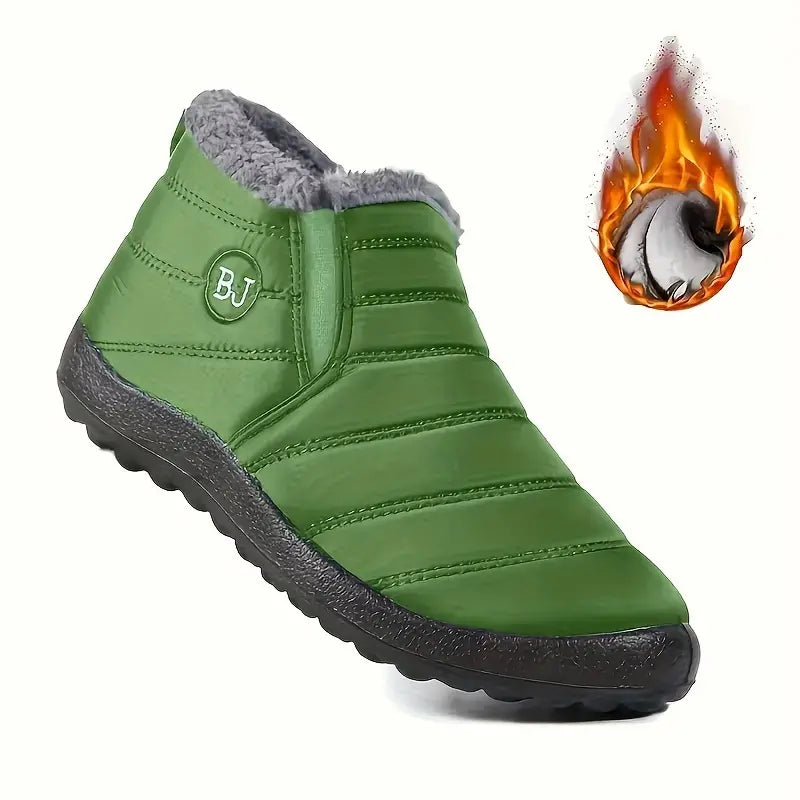 🦵 Letzter Tag – 50 % Rabatt – Bequeme, wasserdichte, rutschfeste und warme Damen-Schneestiefel