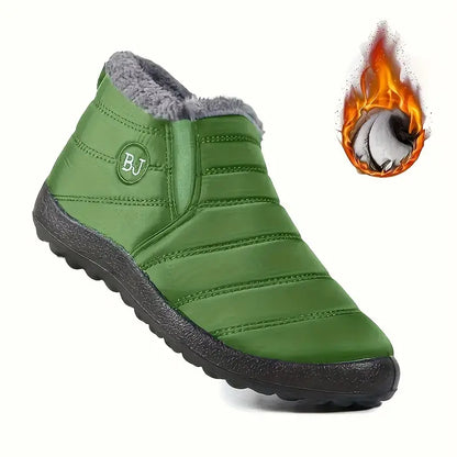 🦵 Letzter Tag – 50 % Rabatt – Bequeme, wasserdichte, rutschfeste und warme Damen-Schneestiefel