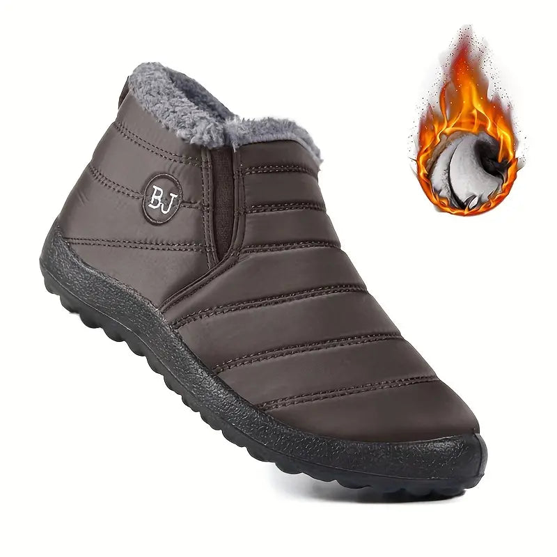 🦵 Letzter Tag – 50 % Rabatt – Bequeme, wasserdichte, rutschfeste und warme Damen-Schneestiefel
