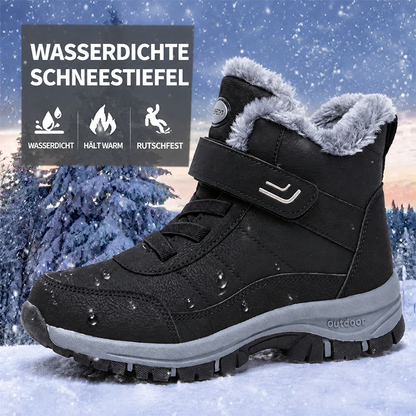🔥 Bestseller 2026 – Nur heute: 80 % Rabatt🏆  Damen Winterstiefel mit warmem Plüschfutter, stabilisierendem Knöchelhalt & rutschfester Profilsohle