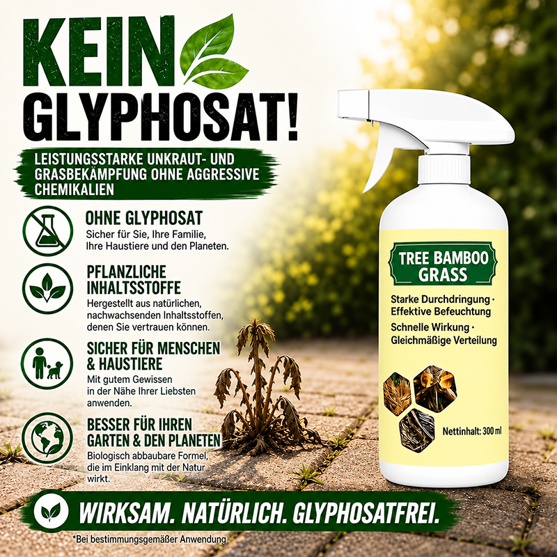 🔥2026 ANGEBOT – Schnell wirkendes natürliches Unkraut- & Grasvernichtungsspray