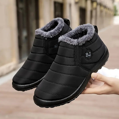 🦵 Letzter Tag – 50 % Rabatt – Bequeme, wasserdichte, rutschfeste und warme Damen-Schneestiefel