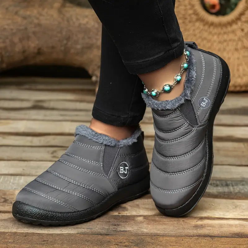 🦵 Letzter Tag – 50 % Rabatt – Bequeme, wasserdichte, rutschfeste und warme Damen-Schneestiefel