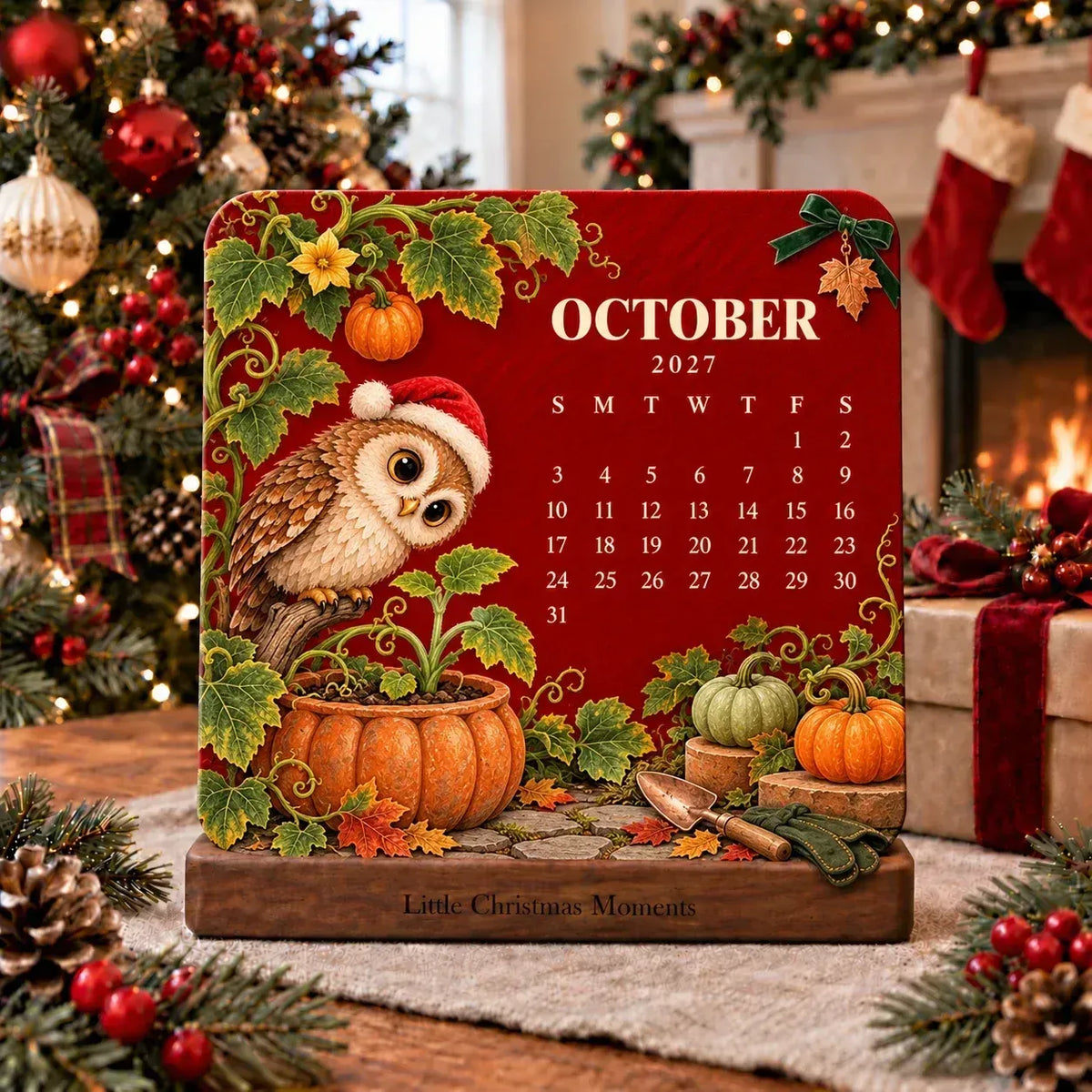 🎄🌱 Weihnachtliche Sonderedition – Umweltfreundlicher, bepflanzbarer „Timeless“-Saatgutkalender 2027🌸🌿