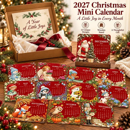🎄🌱 Weihnachtliche Sonderedition – Umweltfreundlicher, bepflanzbarer „Timeless“-Saatgutkalender 2027🌸🌿