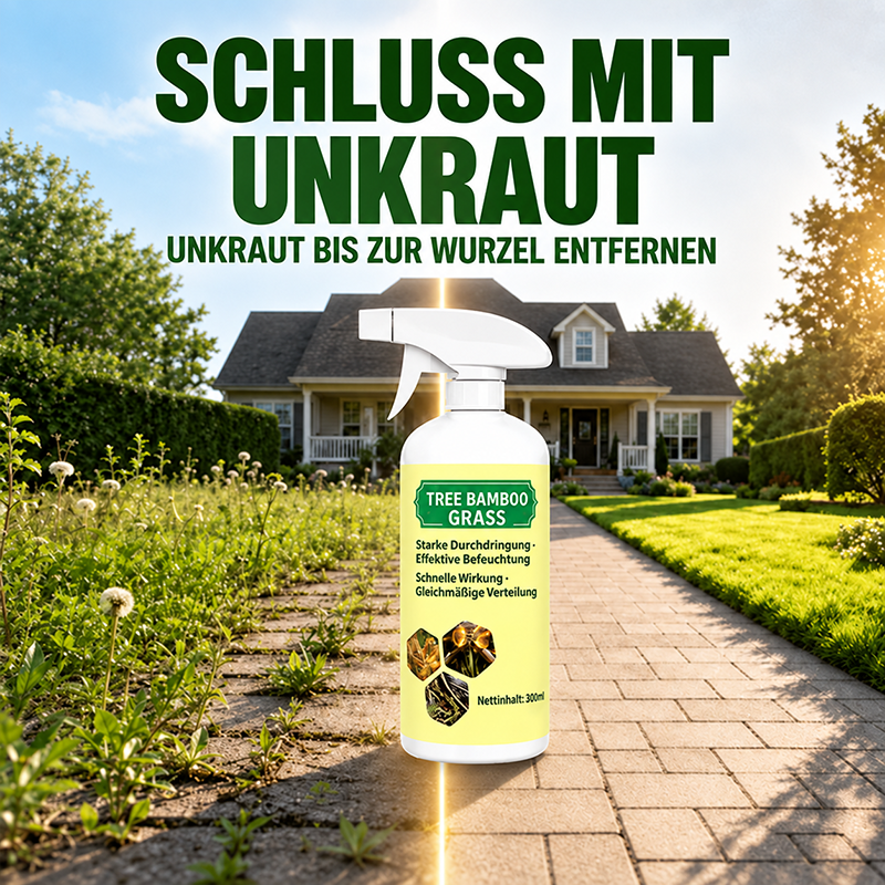 🔥2026 ANGEBOT – Schnell wirkendes natürliches Unkraut- & Grasvernichtungsspray
