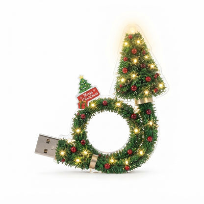 USB-Projektionskranz – Halloween- und Weihnachtsbeleuchtung zur Dekoration