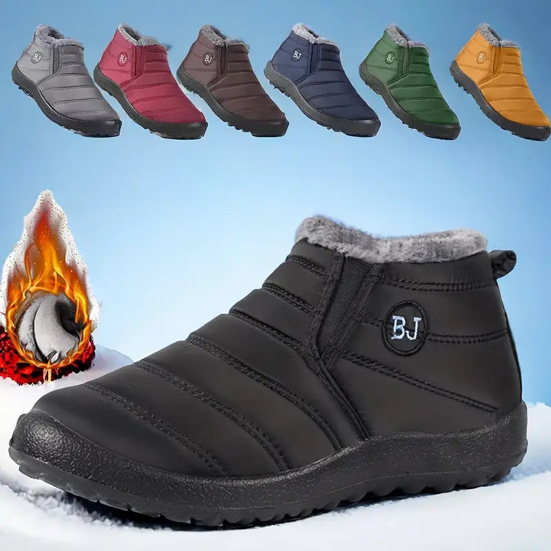 🦵 Letzter Tag – 50 % Rabatt – Bequeme, wasserdichte, rutschfeste und warme Damen-Schneestiefel