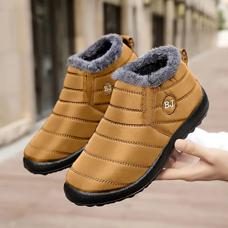 🦵 Letzter Tag – 50 % Rabatt – Bequeme, wasserdichte, rutschfeste und warme Damen-Schneestiefel