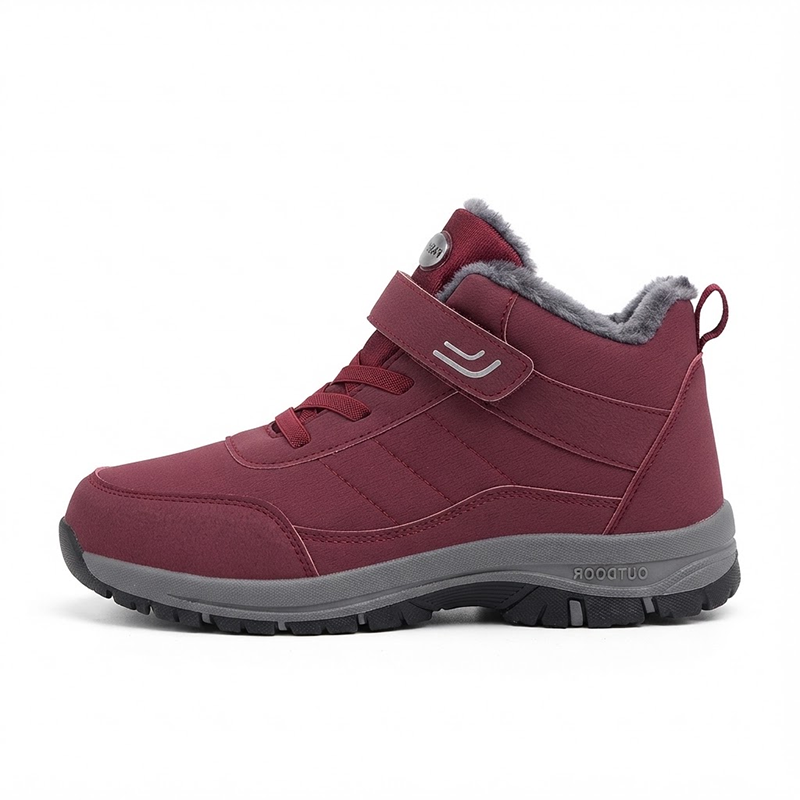 🔥 Bestseller 2026 – Nur heute: 80 % Rabatt🏆  Damen Winterstiefel mit warmem Plüschfutter, stabilisierendem Knöchelhalt & rutschfester Profilsohle