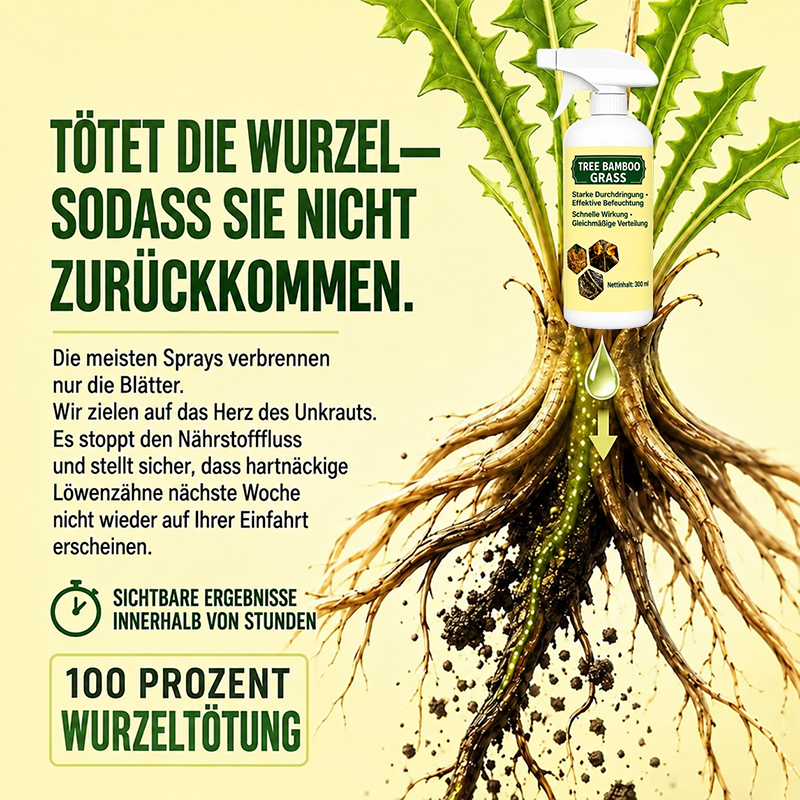🔥2026 ANGEBOT – Schnell wirkendes natürliches Unkraut- & Grasvernichtungsspray